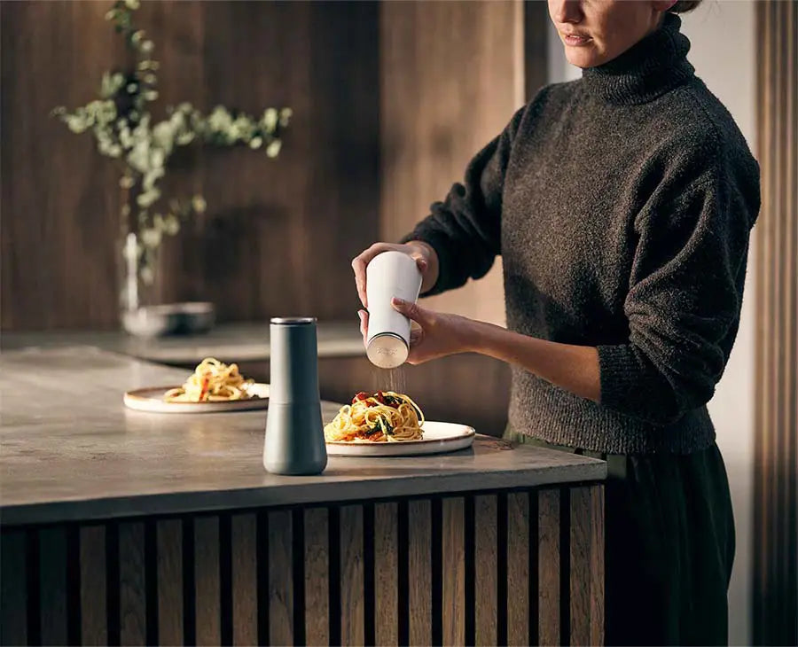 Milltop™ Grey Salt & Pepper Mills