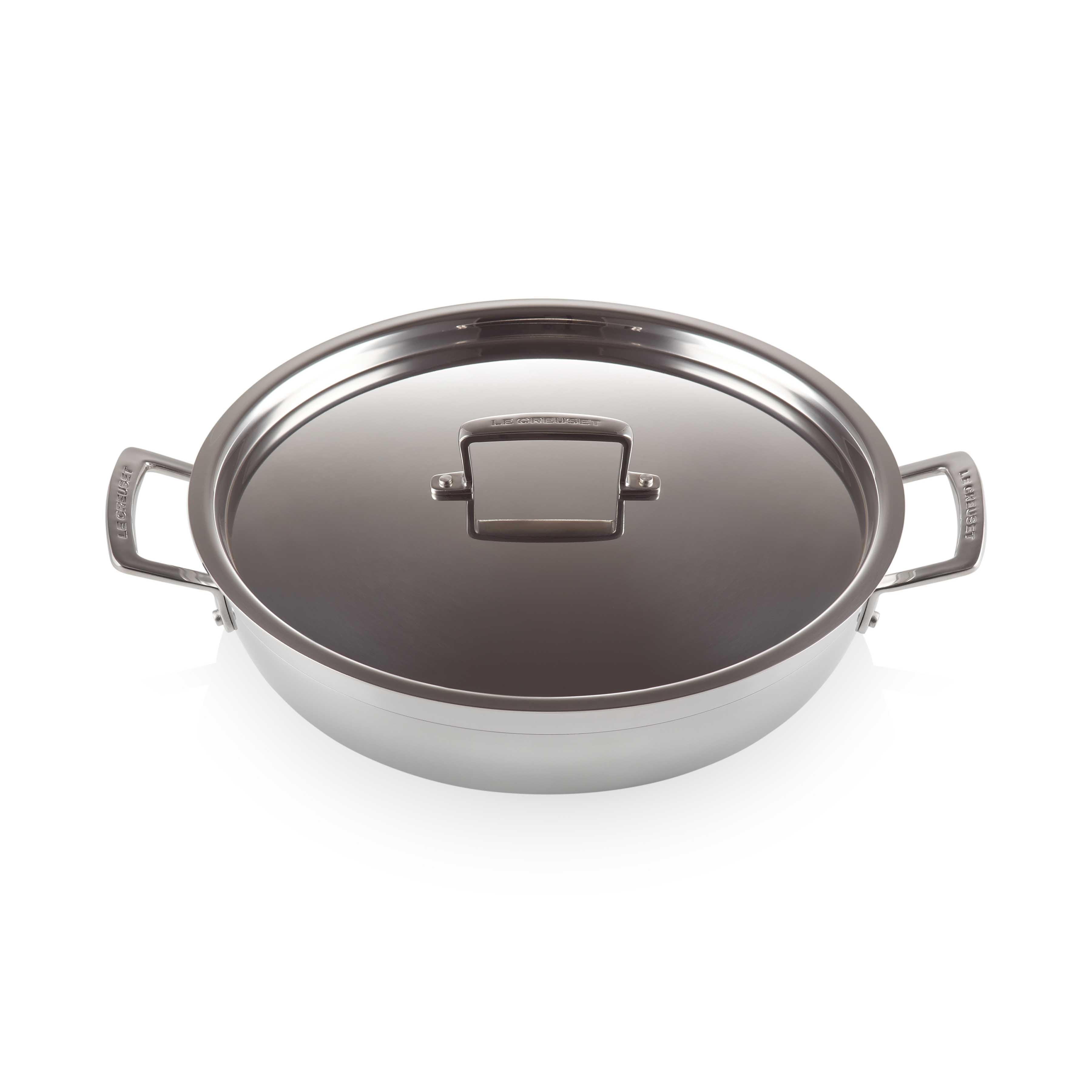 Le Creuset Cooks Special 3 - Ply Shallow Casserole - 30cm