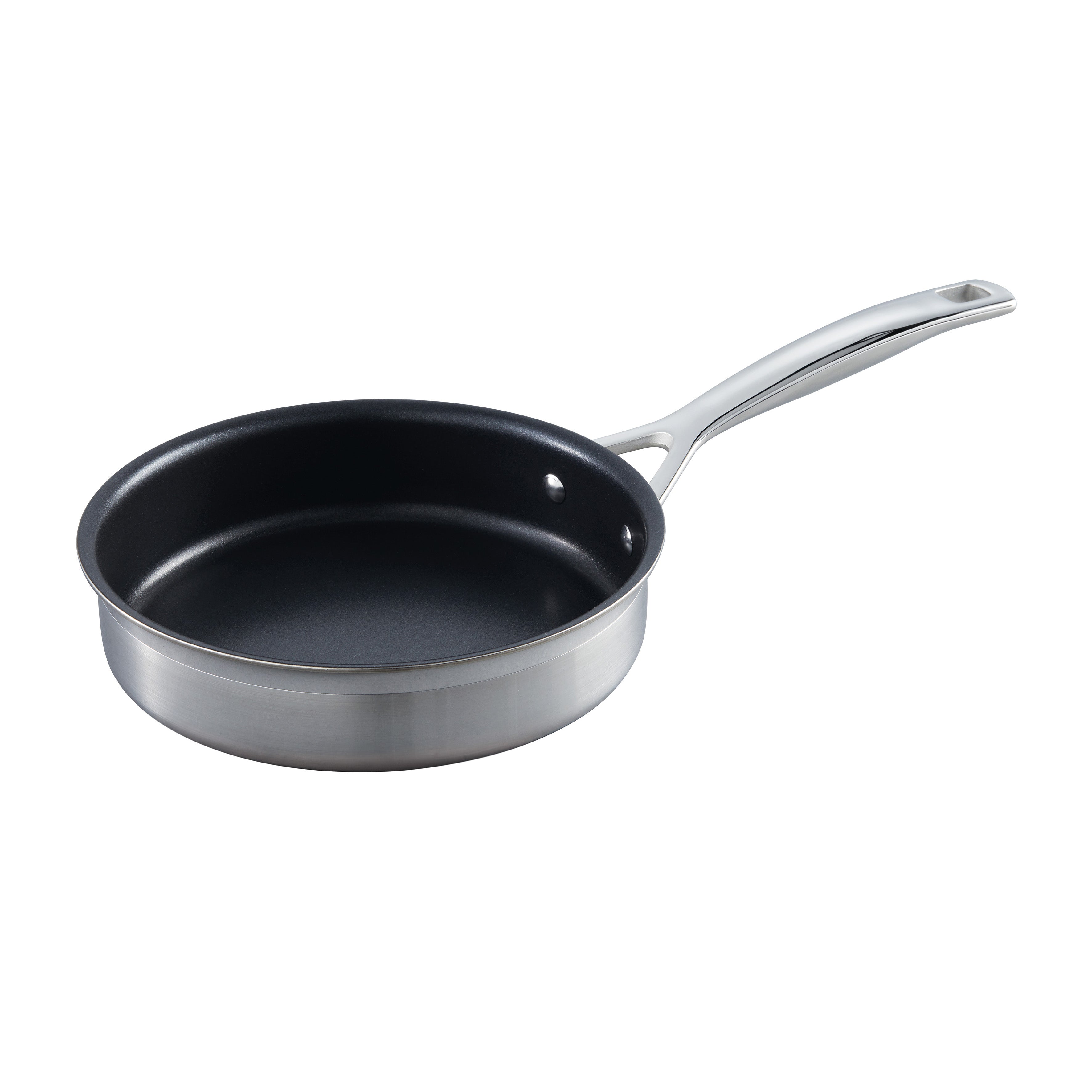 Le Creuset 3 Ply Stainless Steel Non - Stick Saute Pan - 20cm