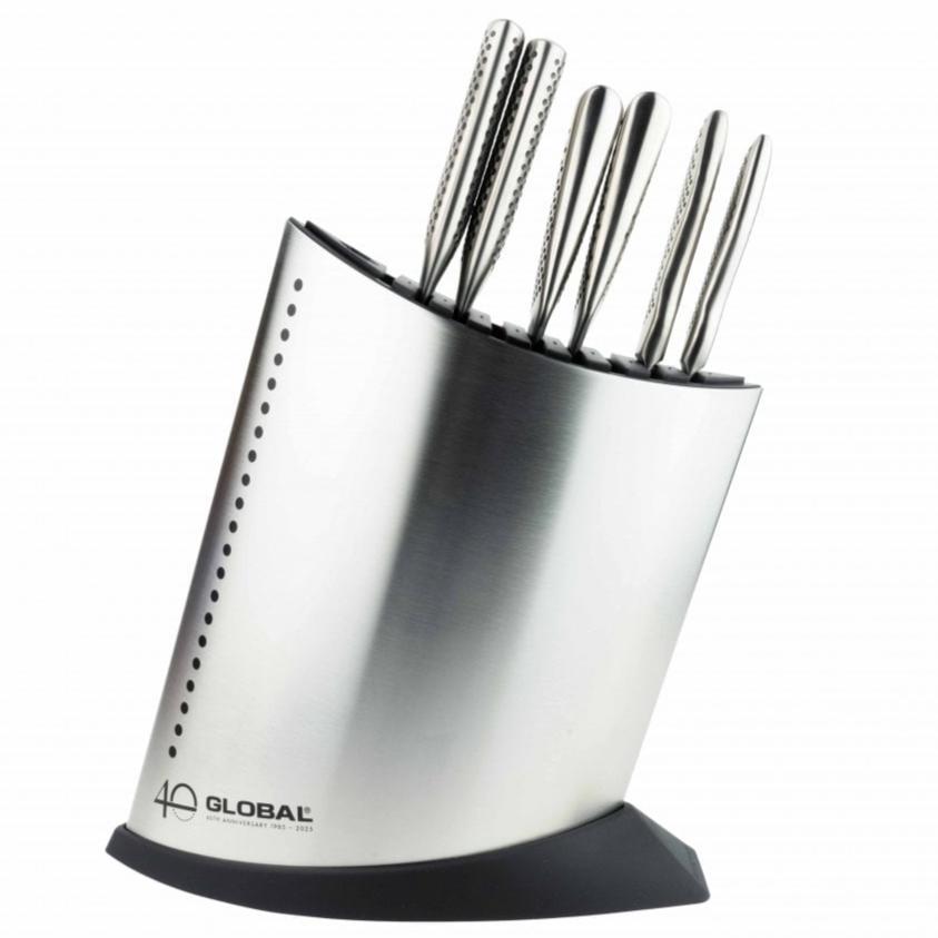 Global 40th Anniversary 7 Piece Knife Block Set: G-52AN7-A