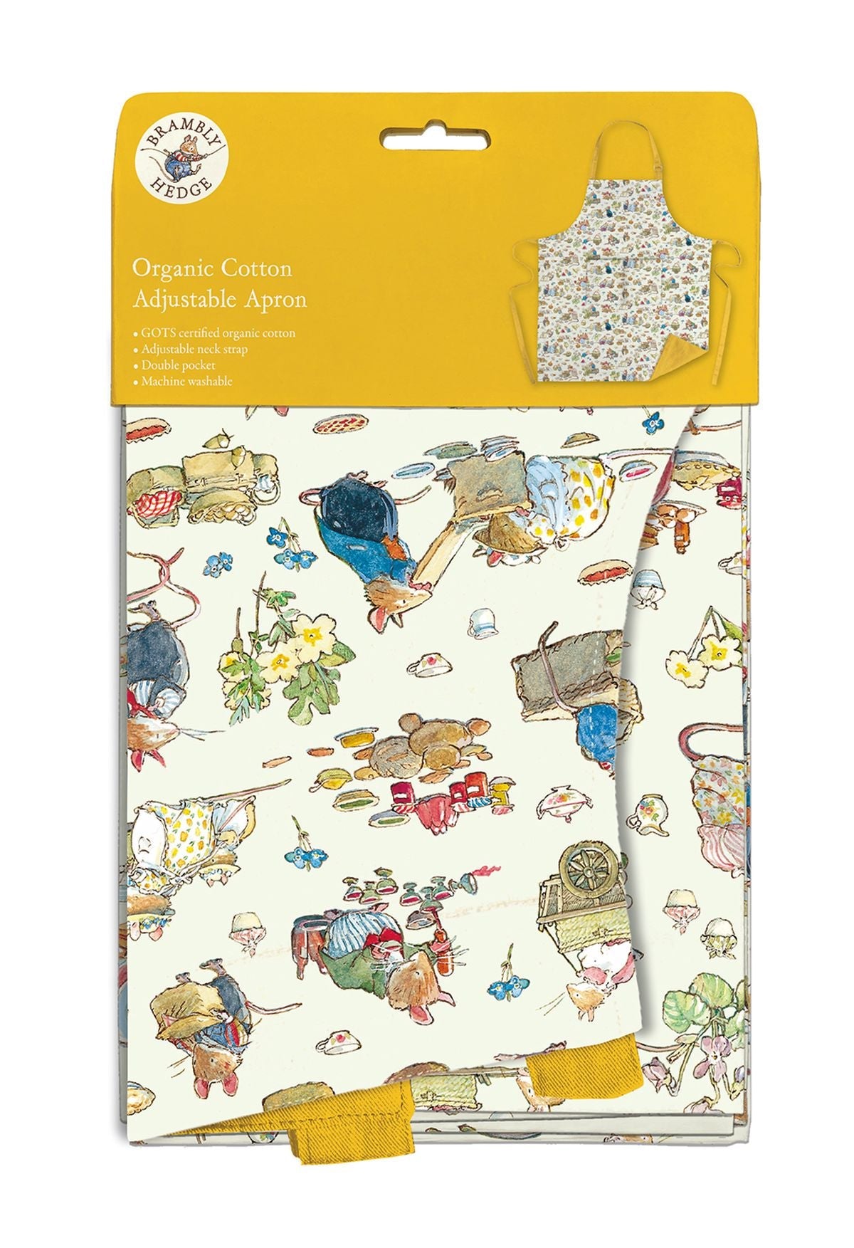 Brambly Hedge Organic Cotton Adjustable Apron
