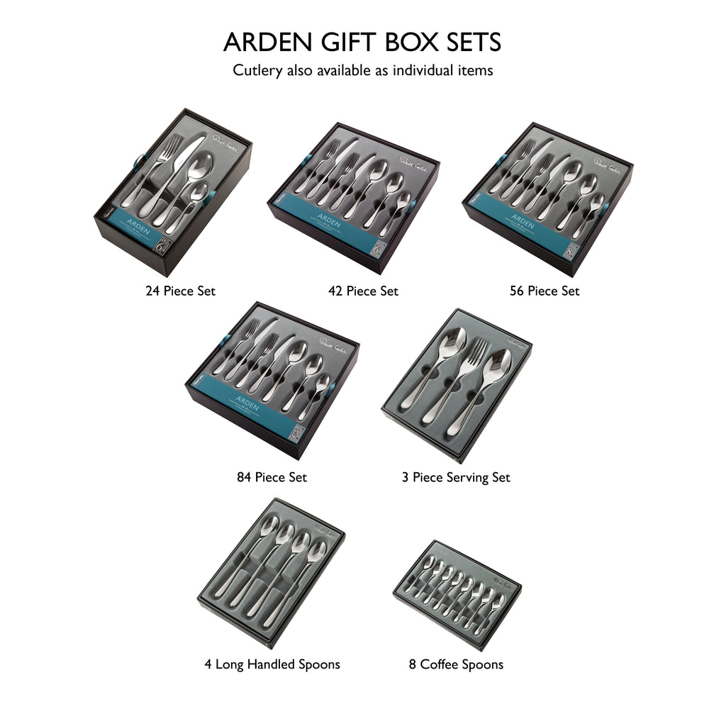 Robert Welch Arden Bright Cutlery Set, 16 Piece for 4 People