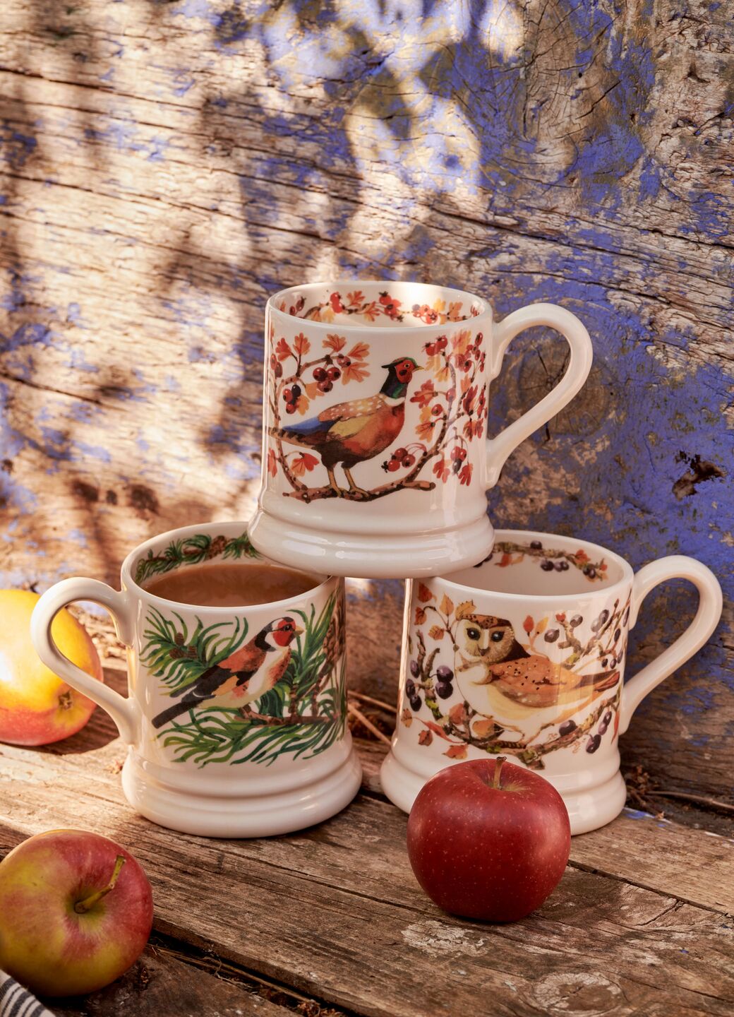 Emma Bridgewater Owl In Sloe Berries 1/2 Pint Mug
