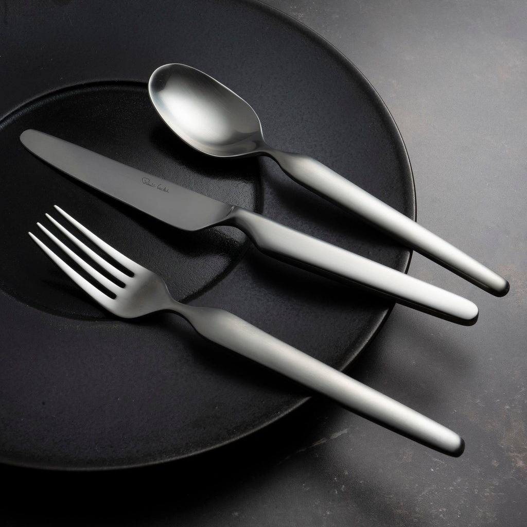Bergen Satin Cutlery Set, 84 Piece for 12 People