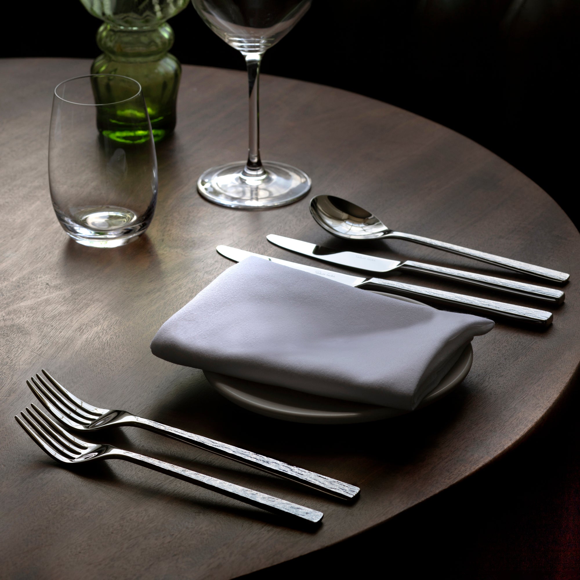Blokley Slate Bright Cutlery Set, 42 Piece for 6 People
