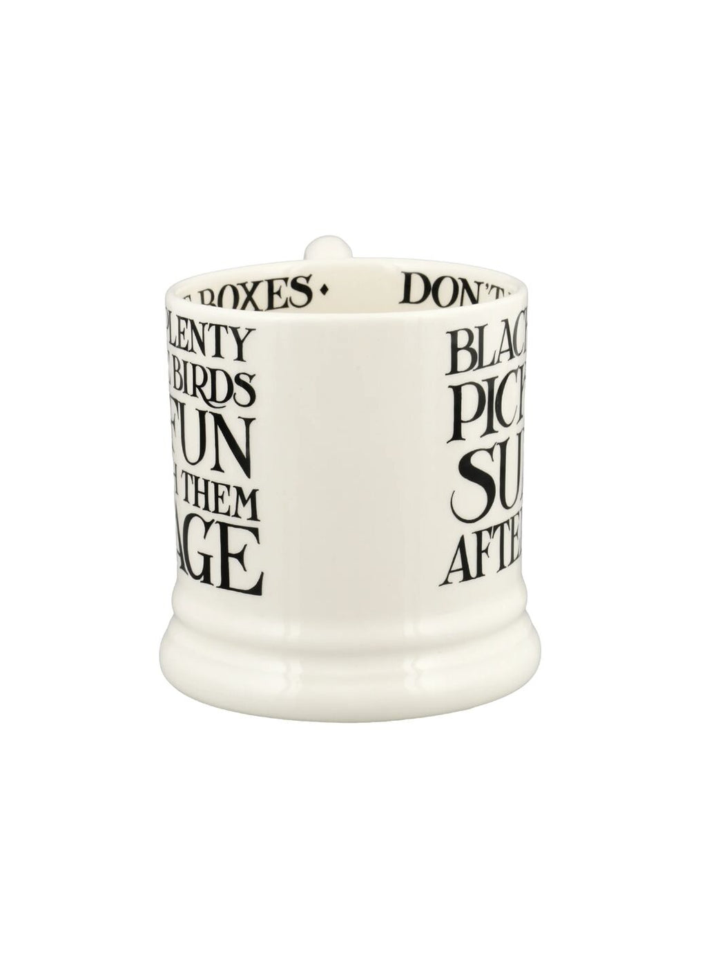 Emma Bridgewater Black Toast Blackberry 1/2 Pint Mug