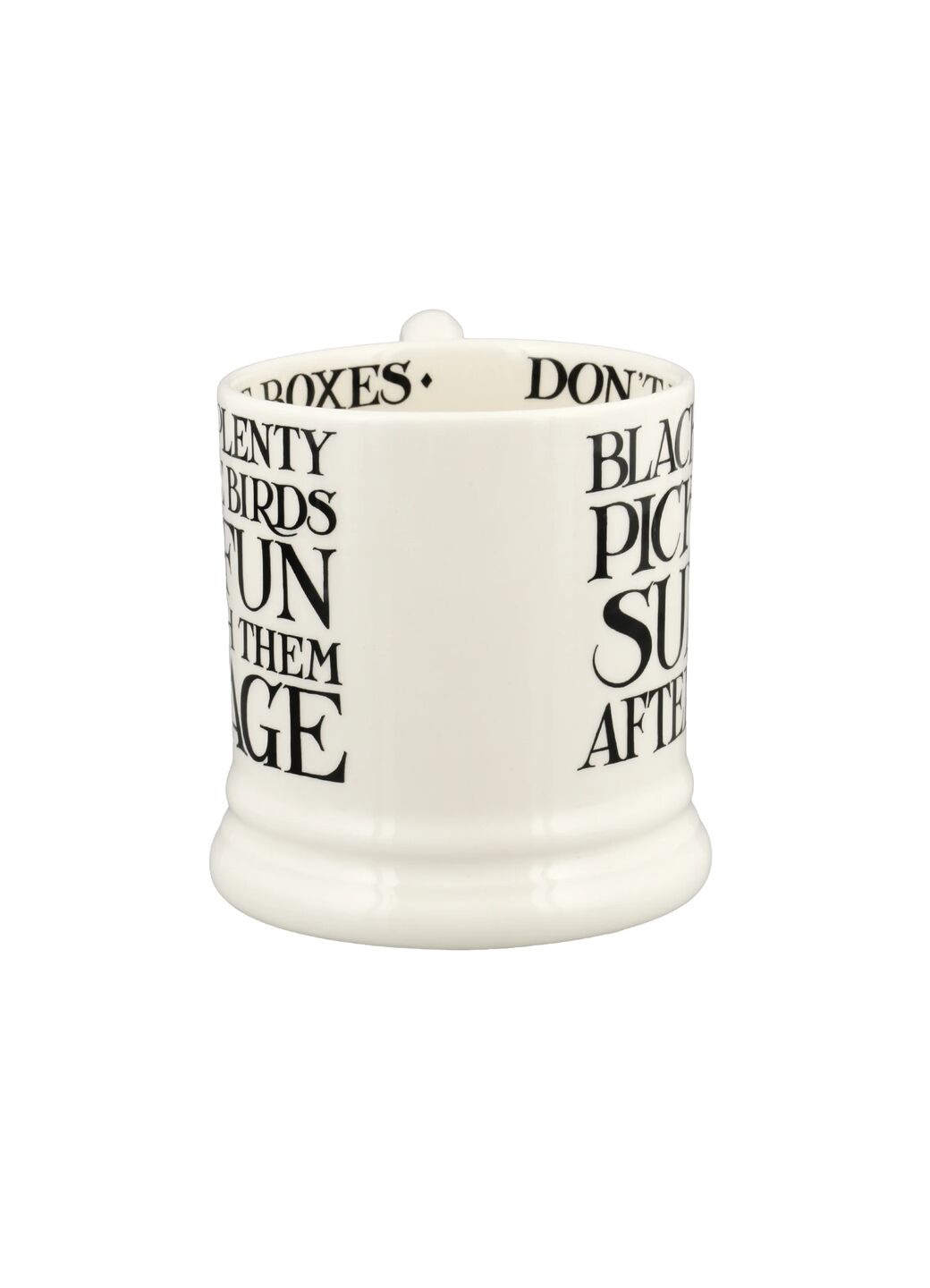 Emma Bridgewater Black Toast Blackberry 1/2 Pint Mug