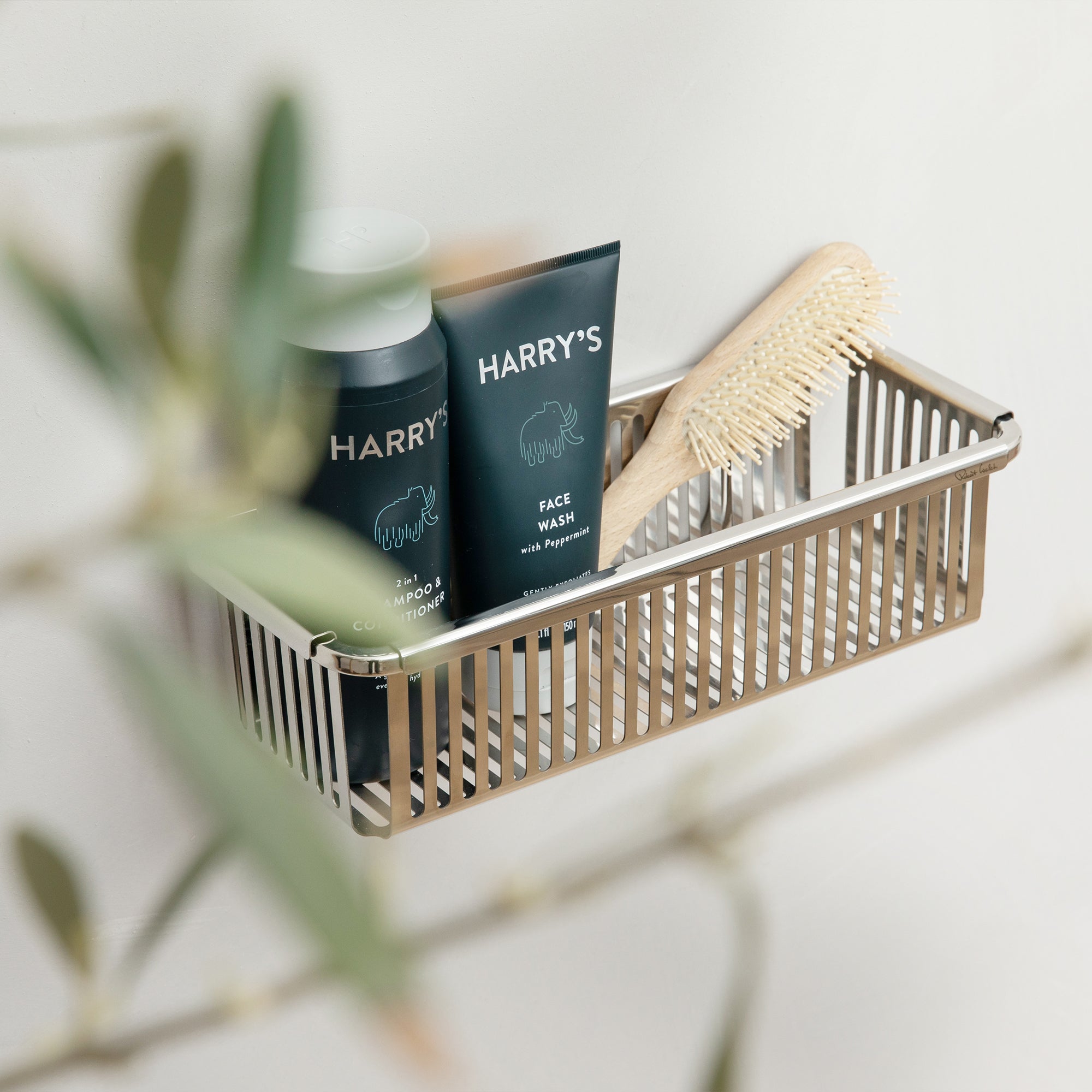 Robert Welch Burford Shower Basket Single