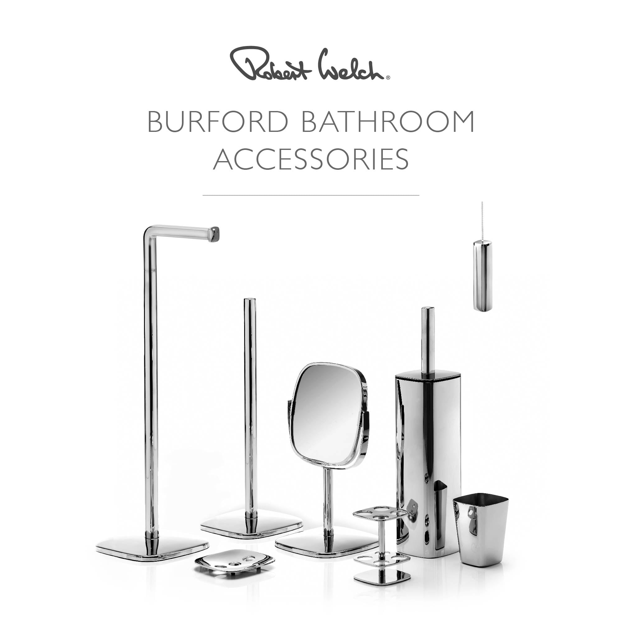 Robert Welch Burford Shower Basket Double
