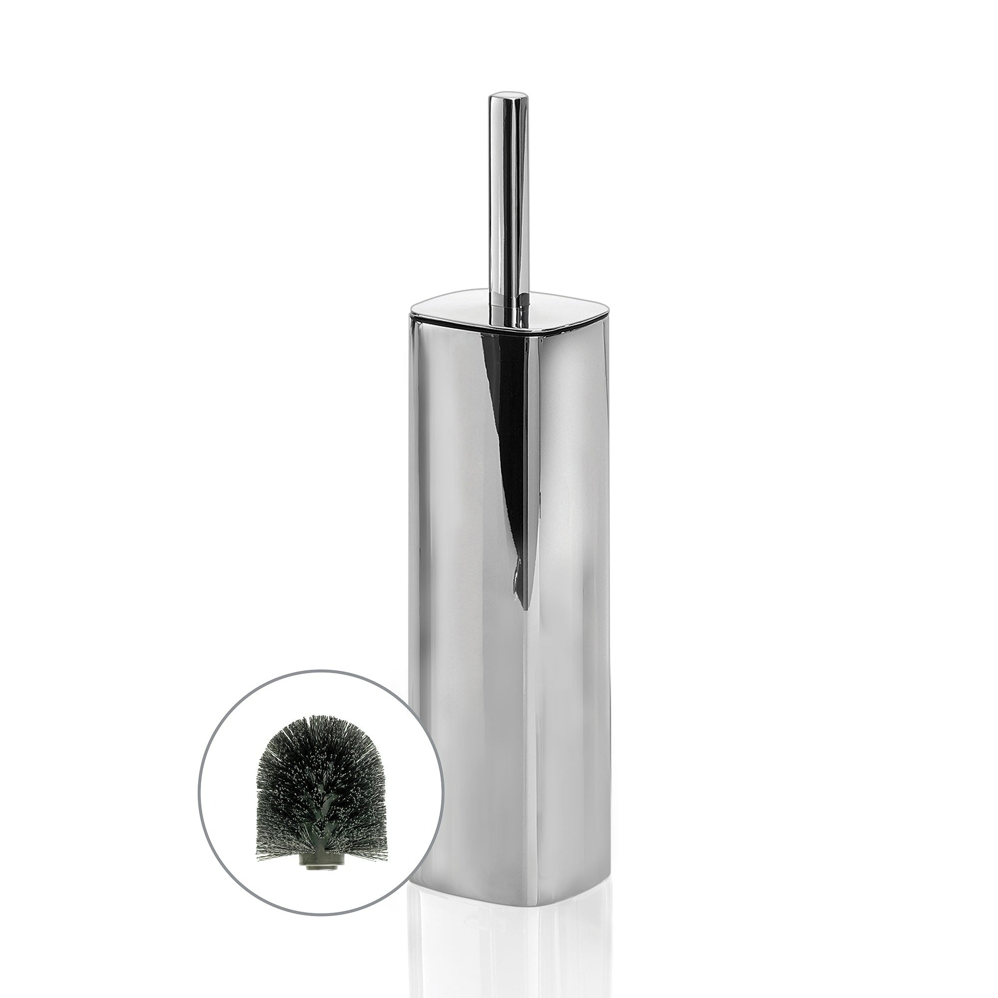 Robert Welch Burford Toilet Brush & Holder with Spare Toilet Brush Head