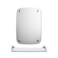 Robert Welch Burford Wall Mirror & Glass Shelf