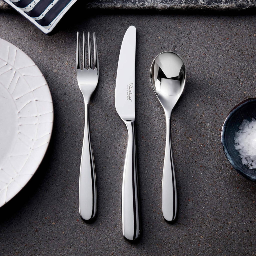 Robert Welch Stanton Bright Cutlery Set, 16 Piece for 4 People