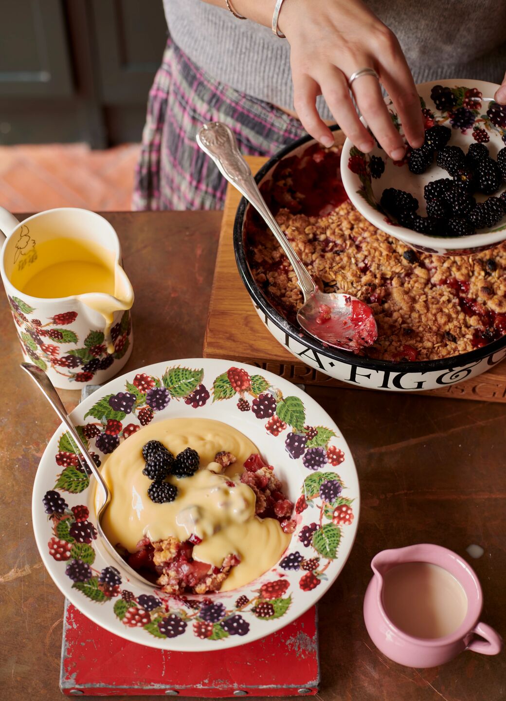 Emma Bridgewater Blackberry Dessert Plate
