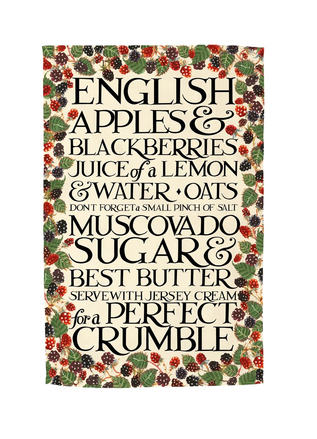 Emma Bridgewater Blackberry Crumble Tea Towel