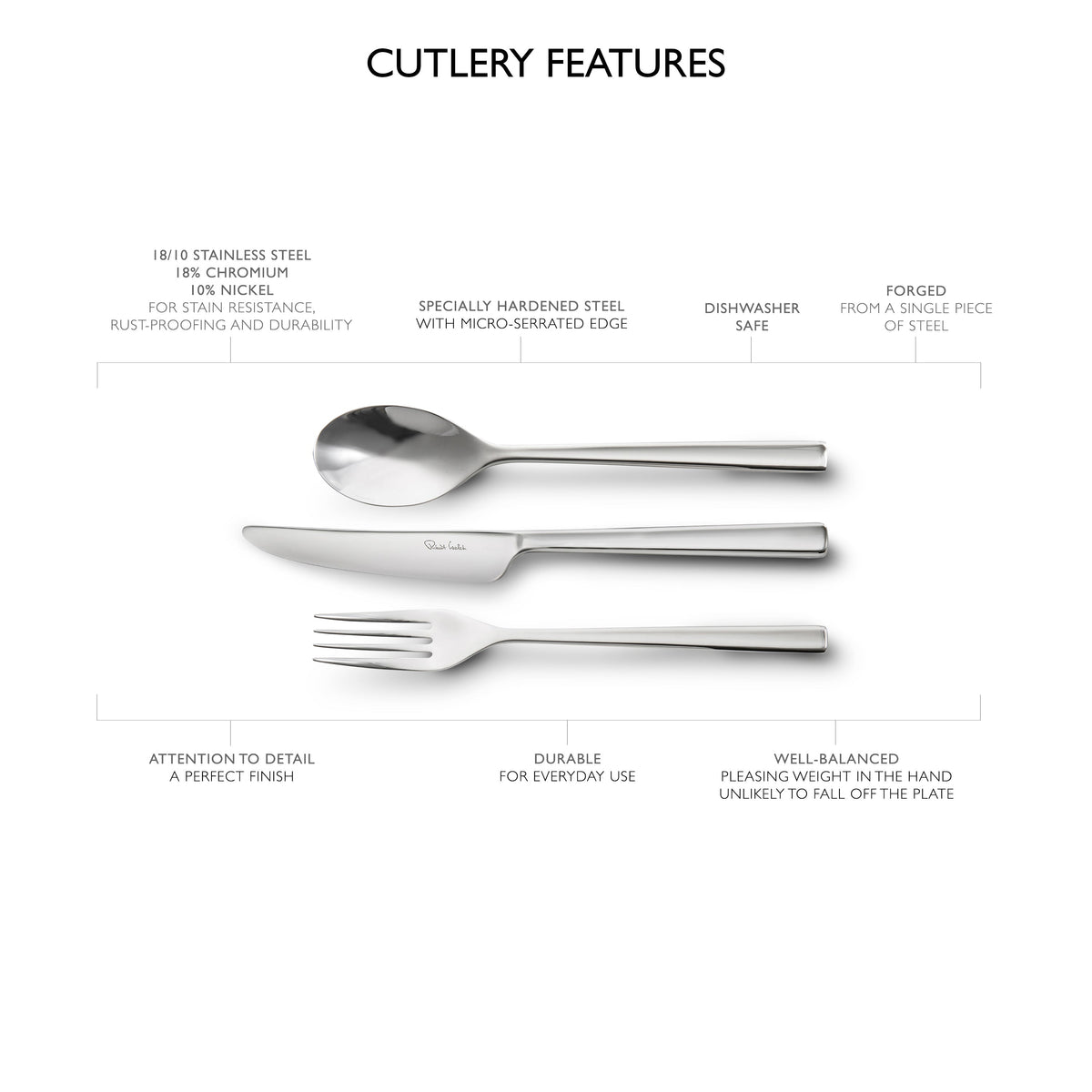 Blockley Bright Serving Set, 3 Piece