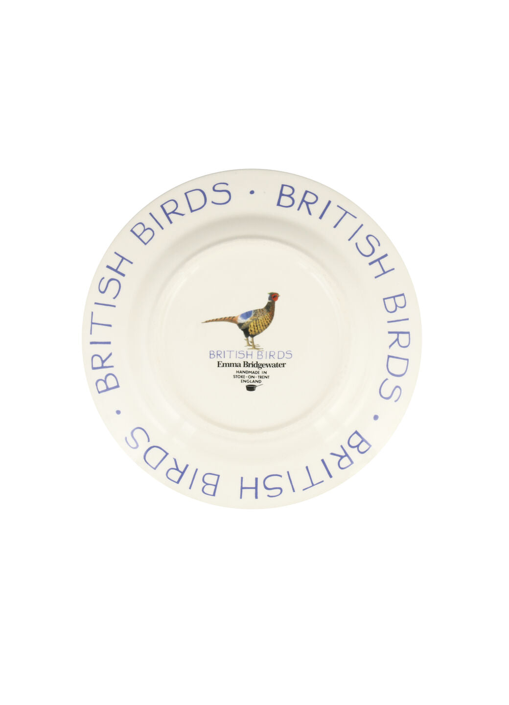 Emma Bridgewater British Birds Medium Dinner Plate, 8.5 Inch