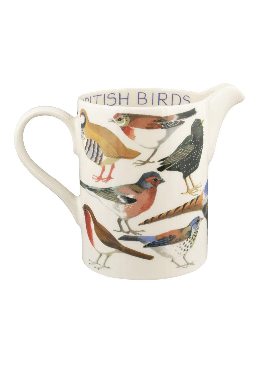Emma Bridgewater British Birds Large Straight Jug