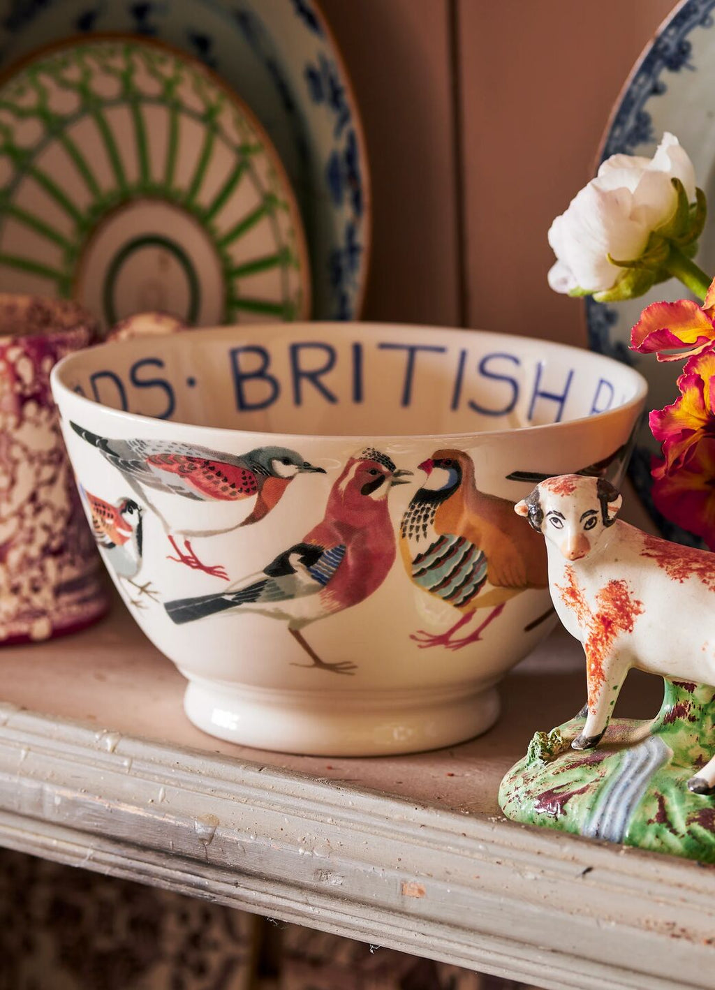 Emma Bridgewater British Birds Medium Old Bowl