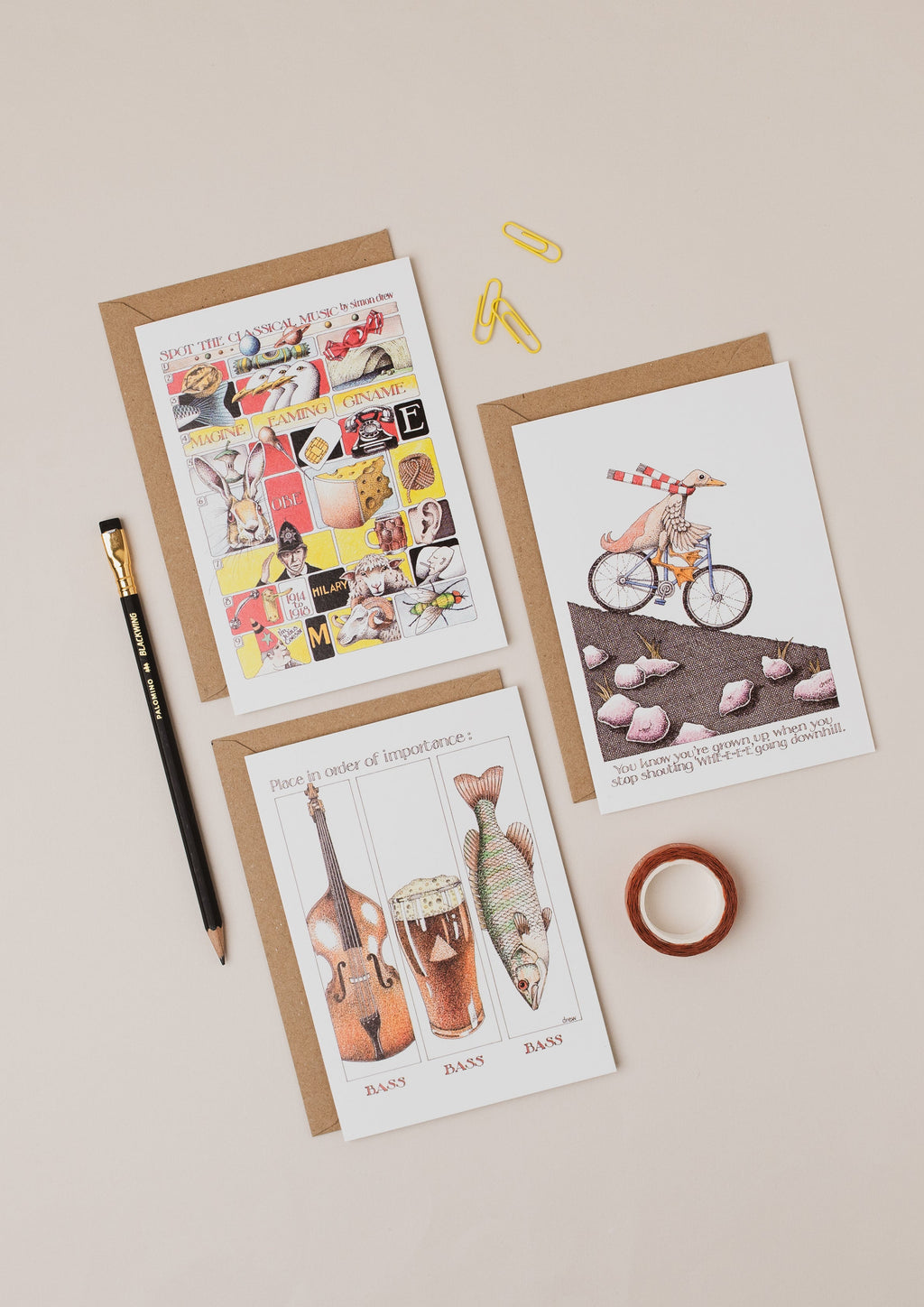 Simon Drew Cards - SPOT IT CLASSICAL MUSIC