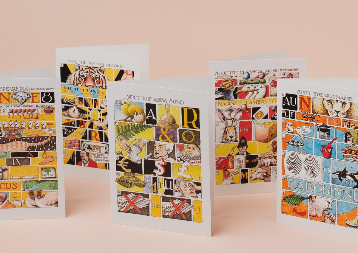 Simon Drew Cards - SPOT IT CLASSICAL MUSIC