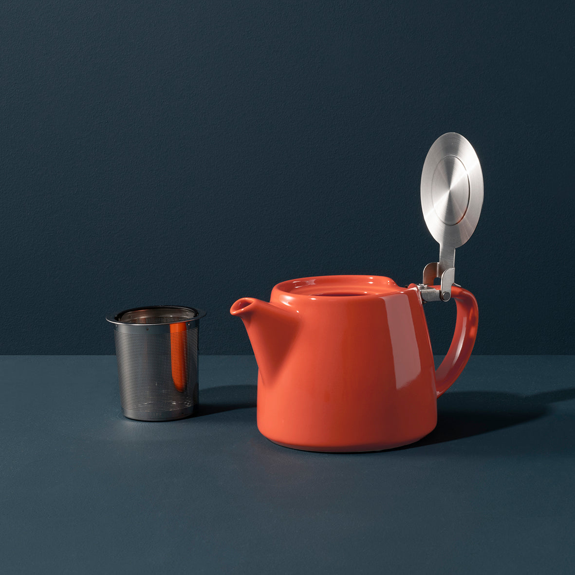 Coral Stump Teapot