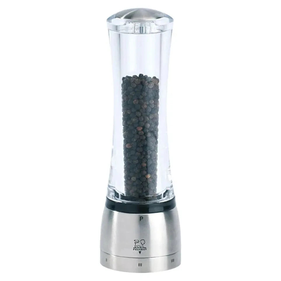 Peugeot Daman Pepper Mill 21cm Silver