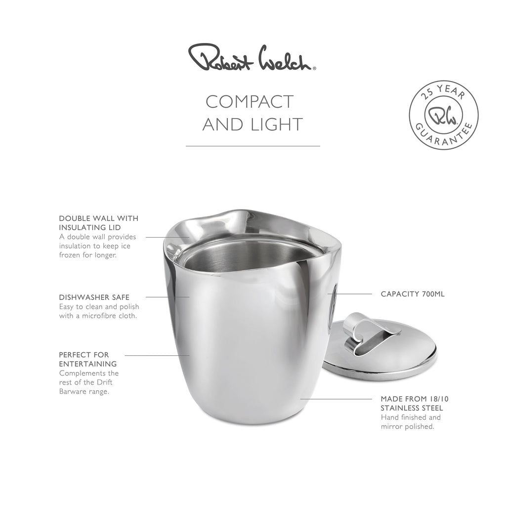 Drift Double Walled Ice Bucket