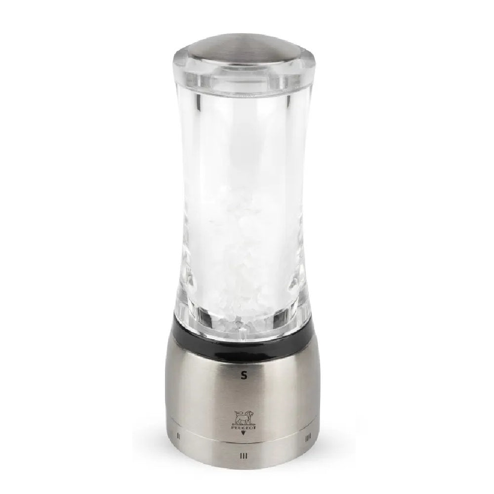 Peugeot Daman Salt Mill 16cm Silver
