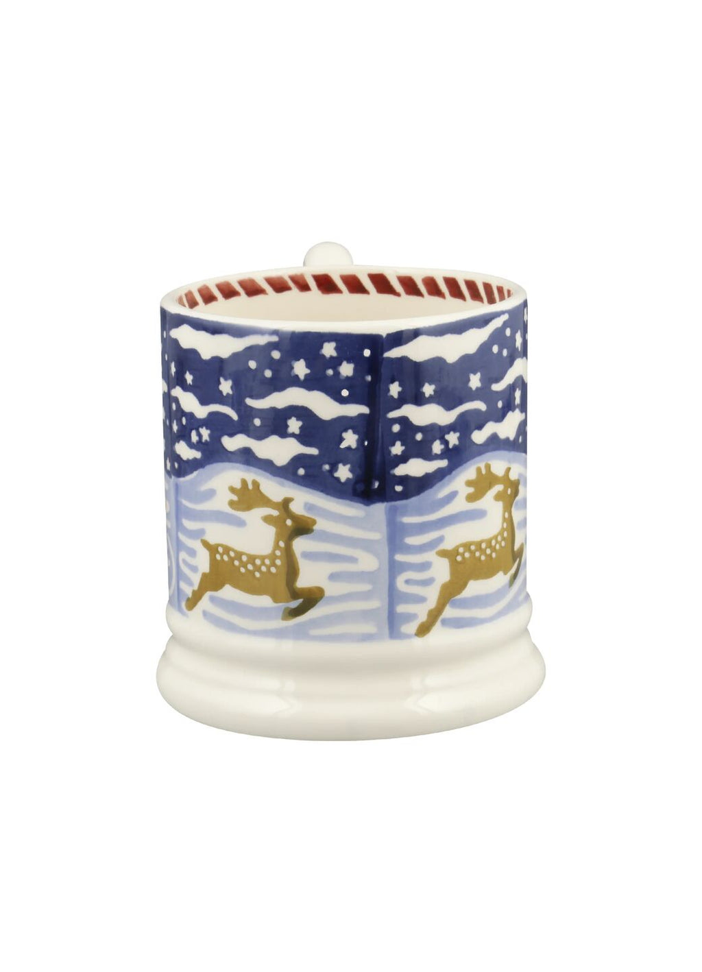 Christmas Icons Deer 1/2 Pint Mug
