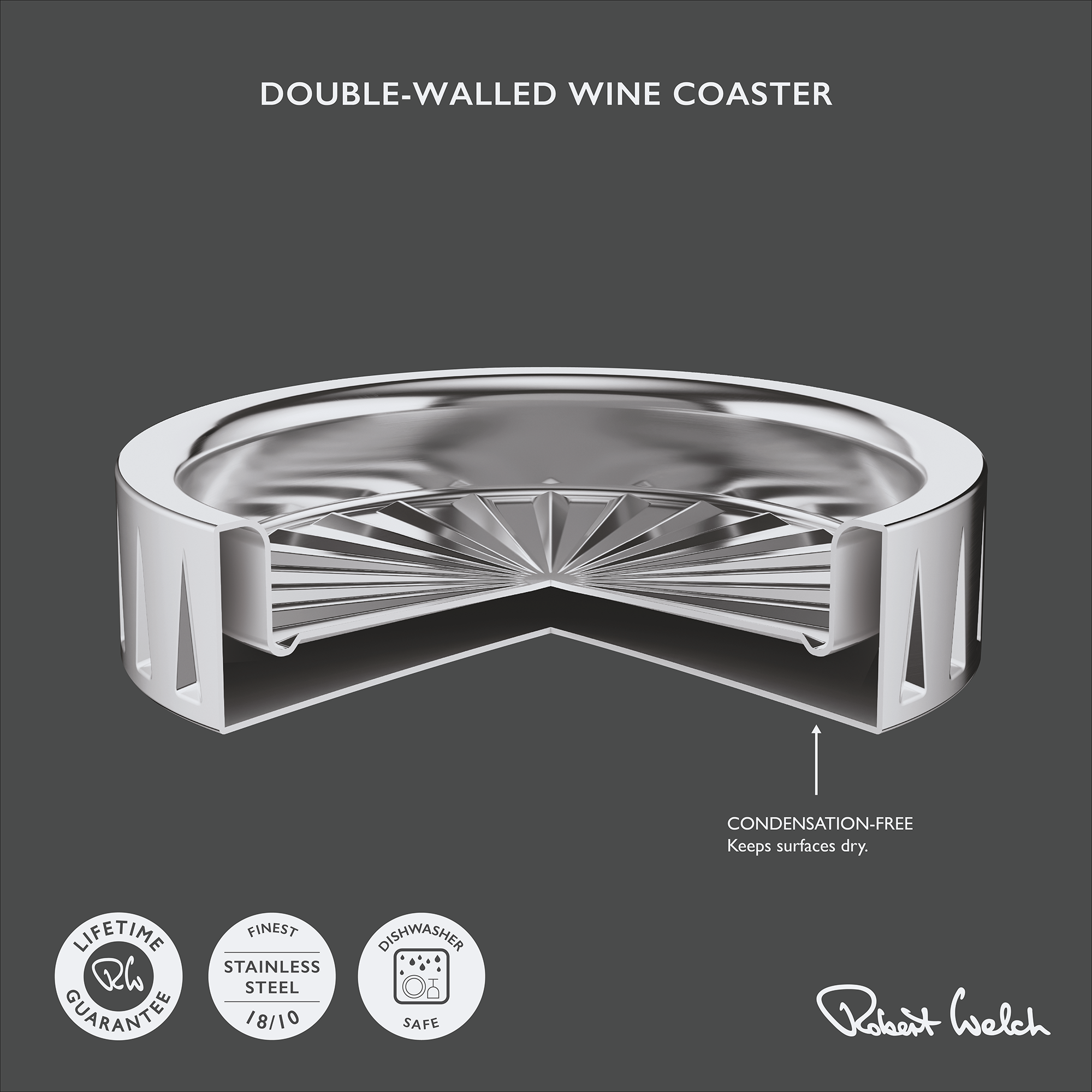 Dorset Wine Coaster