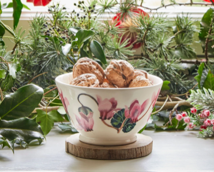 Emma Bridgewater Autumn Cyclamen Small Old Bowl