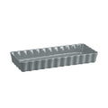 Emile Henry Slim Rectangular Tart Dish - Pearl Grey
