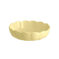 Emile Henry Madeleine Round Dish - Vanilla