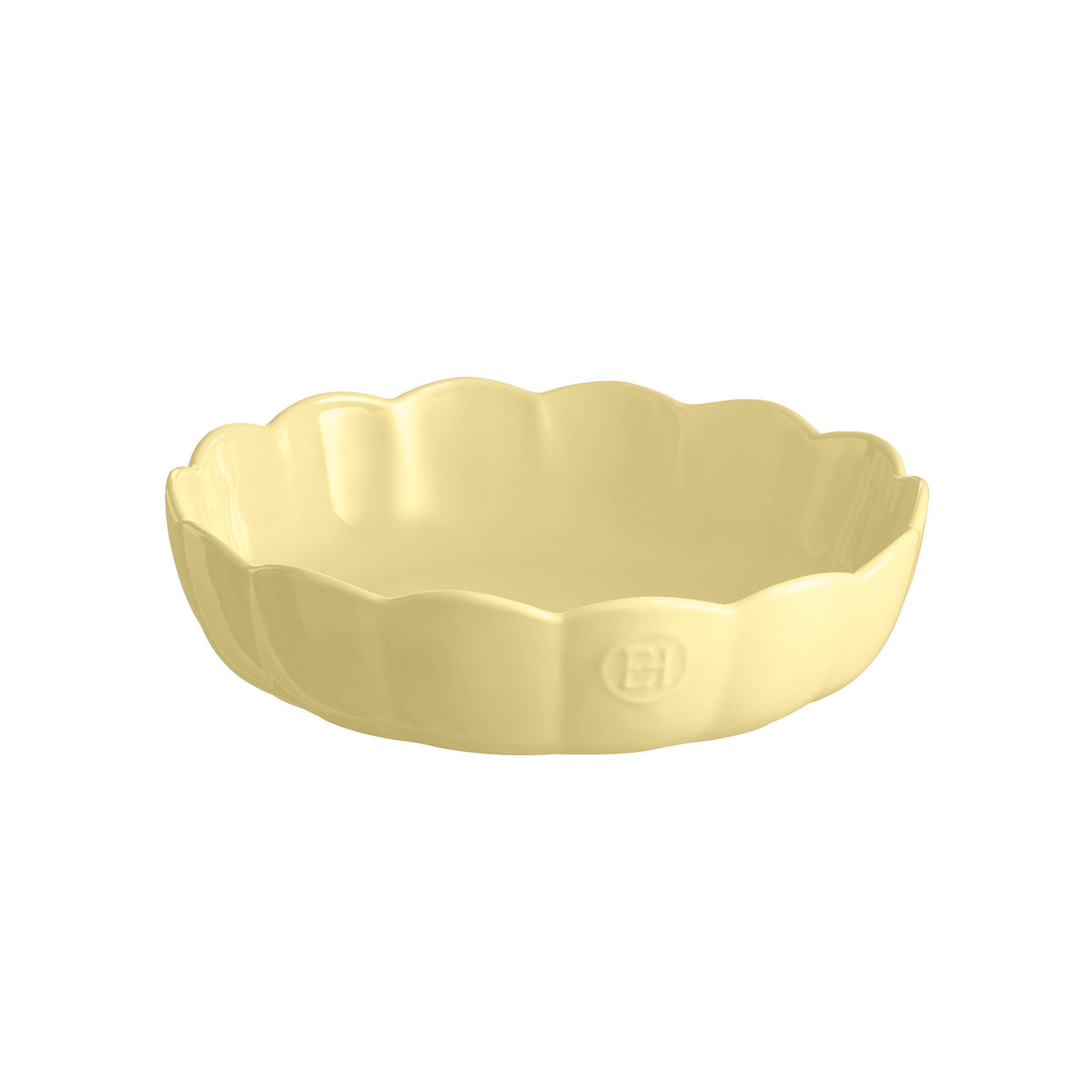 Emile Henry Madeleine Round Dish - Vanilla