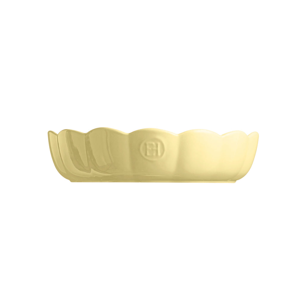 Emile Henry Madeleine Round Dish - Vanilla