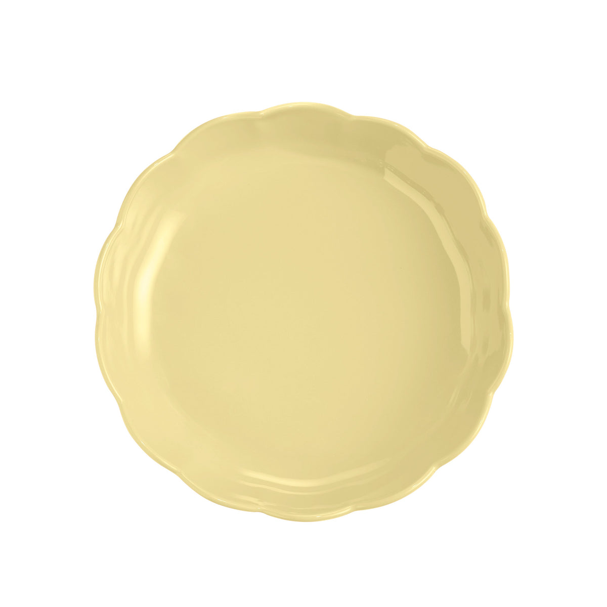 Emile Henry Madeleine Round Dish - Vanilla