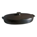 Emile Henry Papillote Steamer - Charcoal
