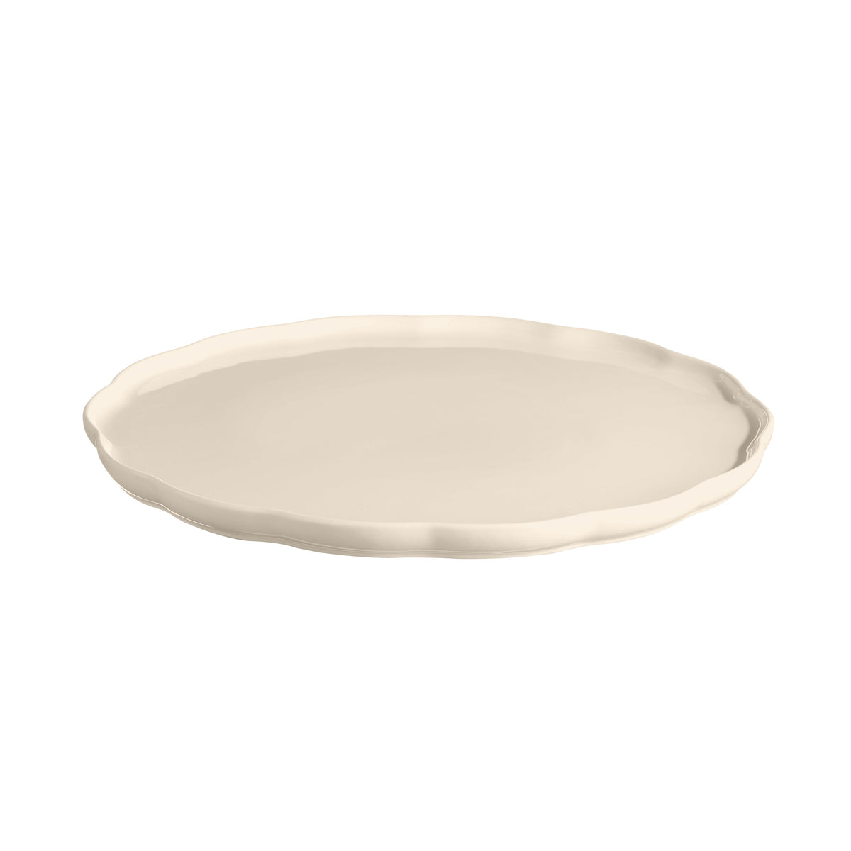 Emile Henry Madeleine Round Serving Plate - Clay