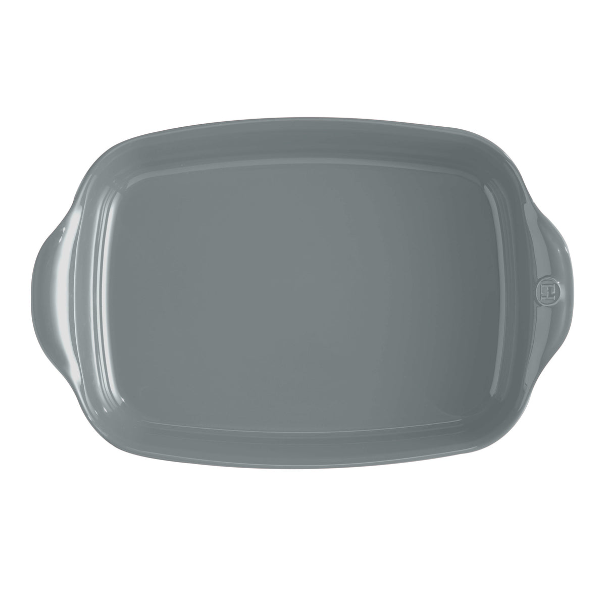 Emile Henry Large Oven Dish - Pearl Grey