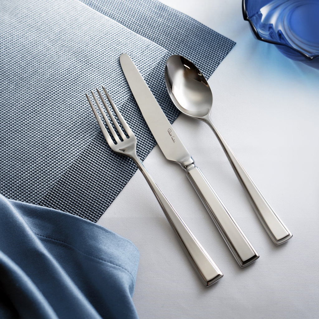Fairford Bright Cutlery Set, 56 Piece for 8 People