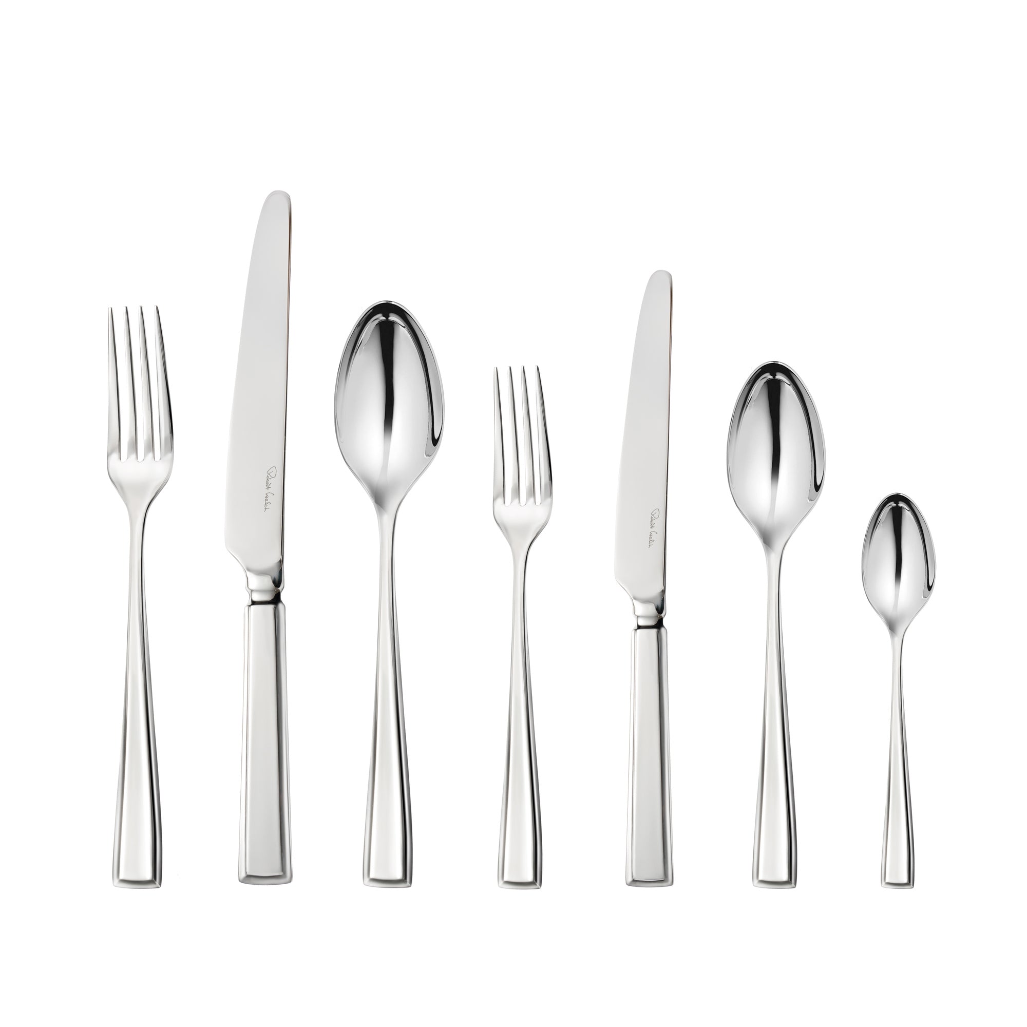Fairford Bright Cutlery Set, 84 Piece for 12 People