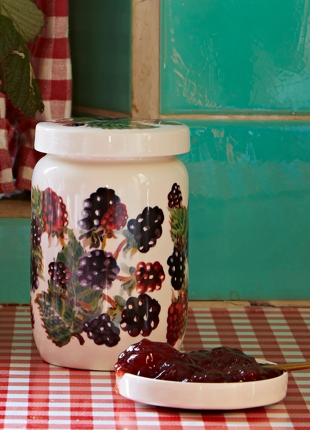 Emma Bridgewater Blackberry Medium Jam Jar With Lid