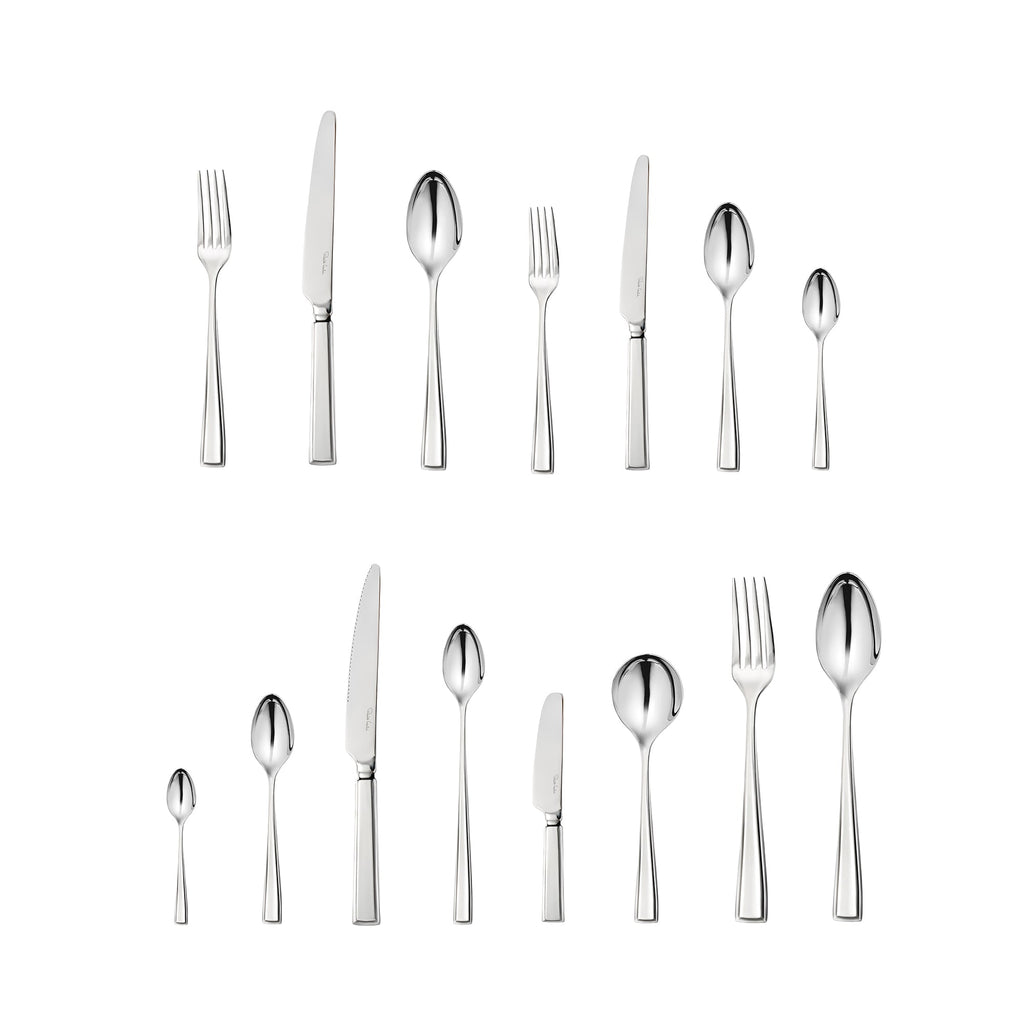 Fairford Bright Cutlery Set, 24 Piece for 6 People