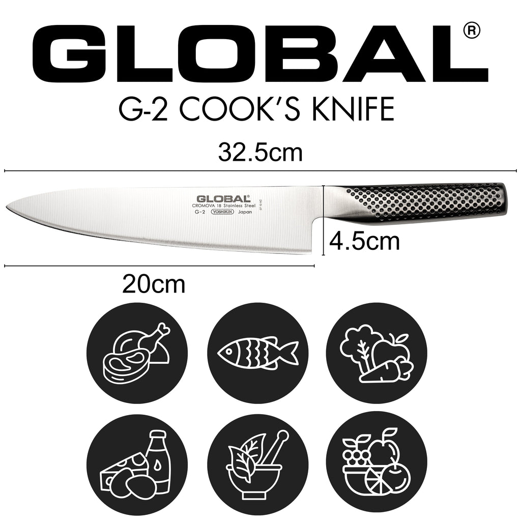 G-2 Cook's Knife 20cm Blade