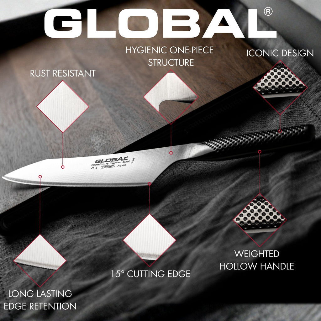 Global 40th Anniversary 7 Piece Knife Block Set G-52AN7-C