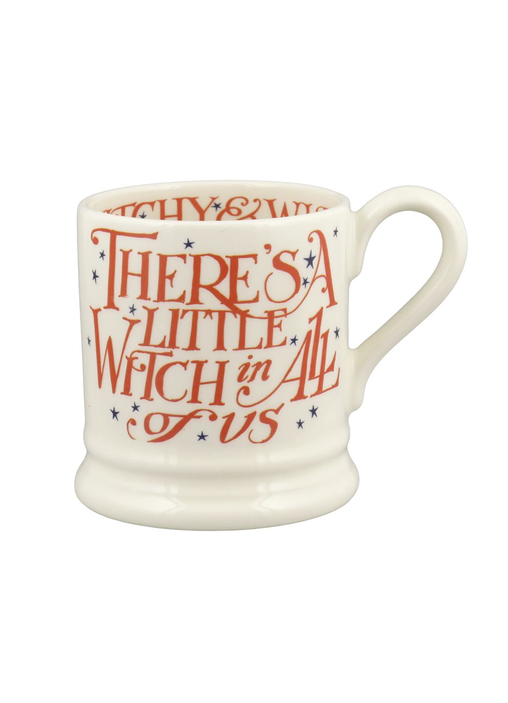 Emma Bridgewater Halloween Toast Little Witch 1/2 Pint Mug