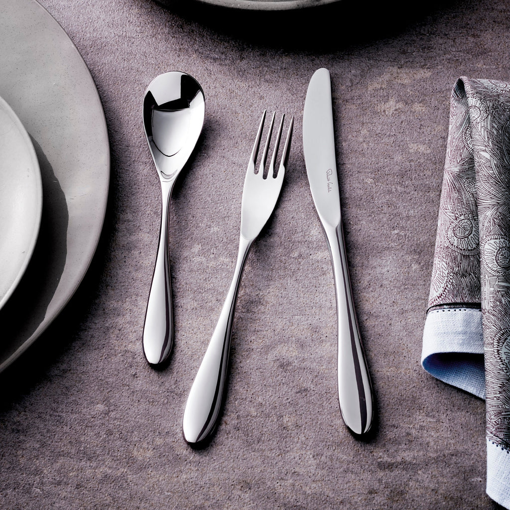 Bourton Bright Cutlery Set, 84 Piece for 12 People