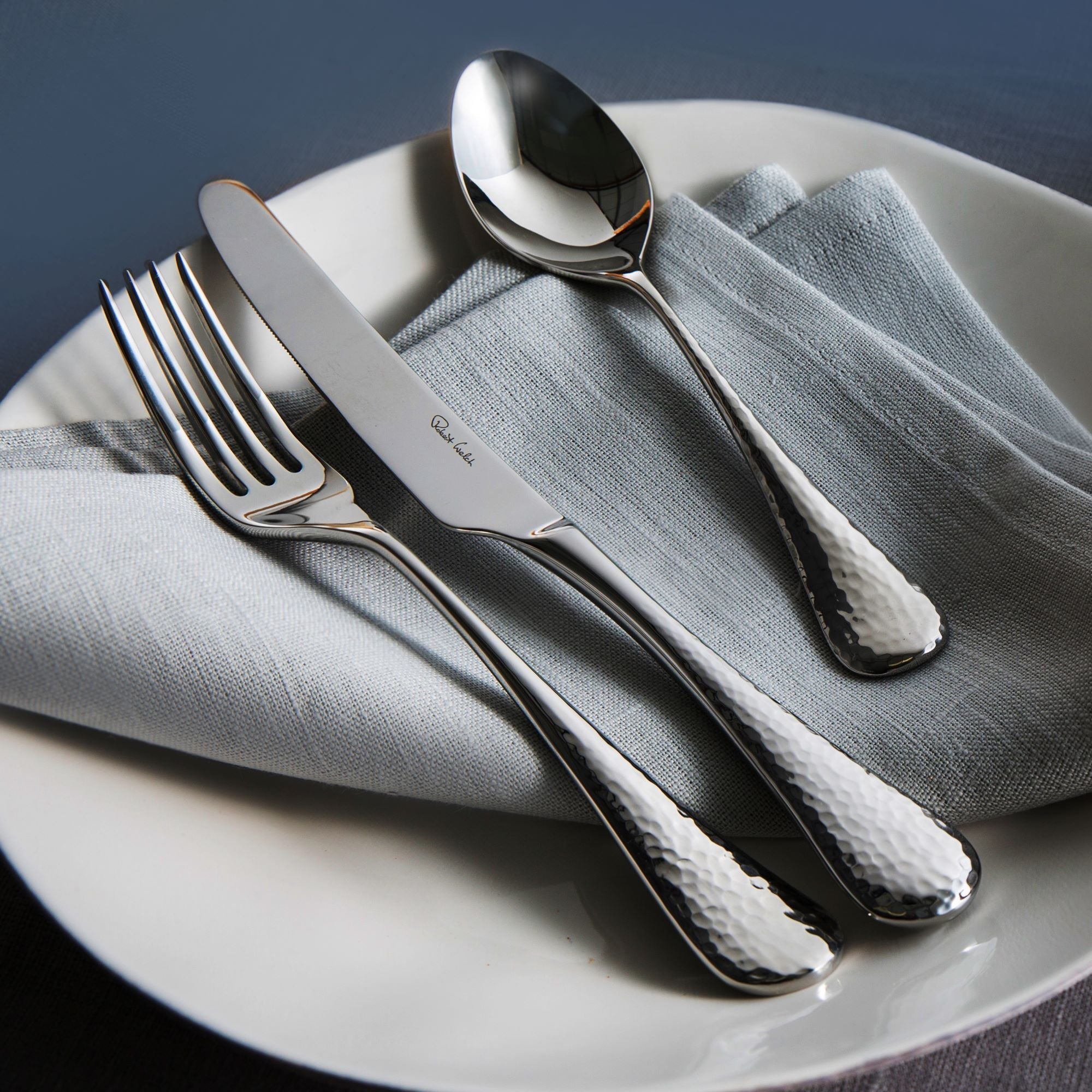 Honeybourne Bright Cutlery Set, 84 Piece for 12 People