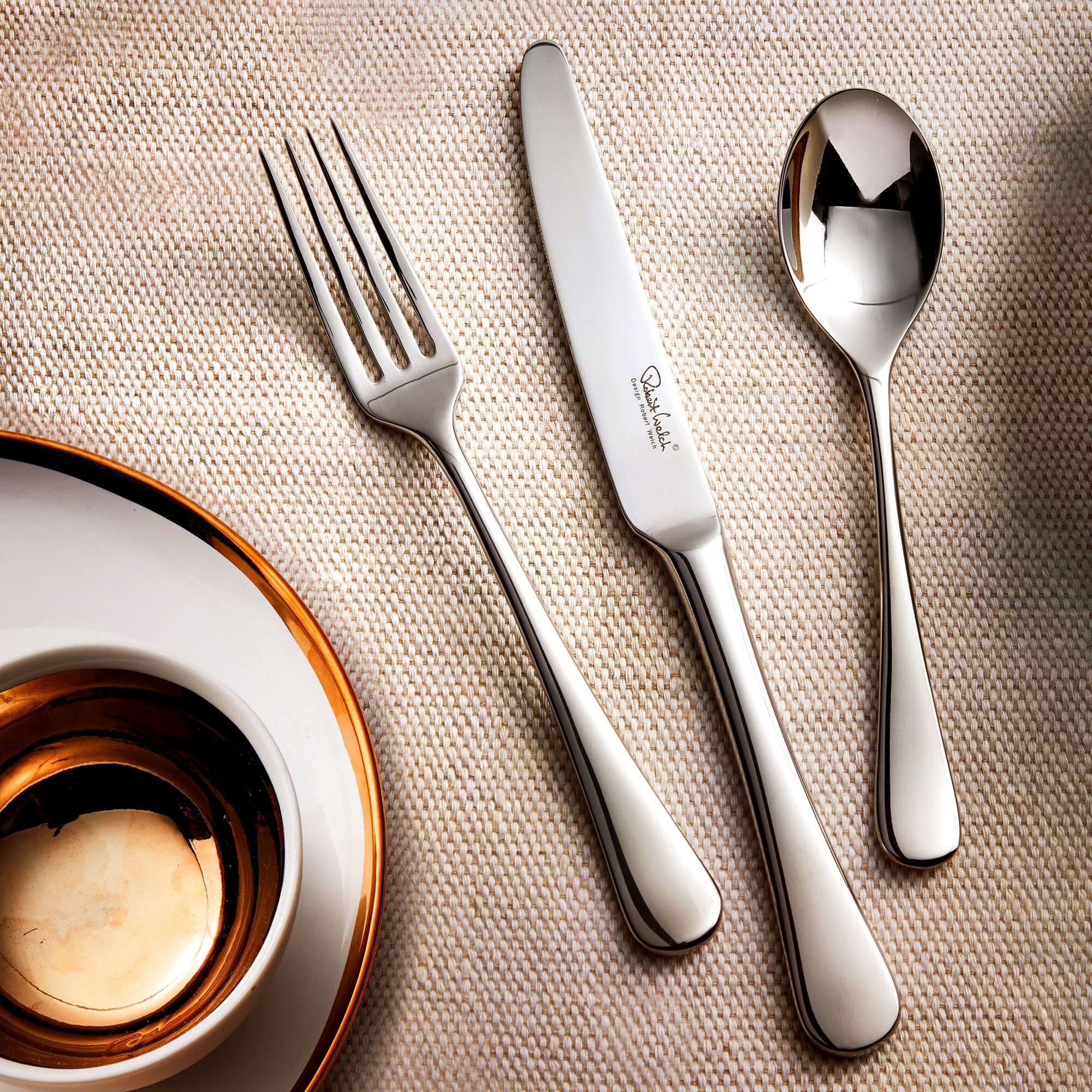 Radford Bright Cutlery Canteen Set, 60 Piece for 8 People