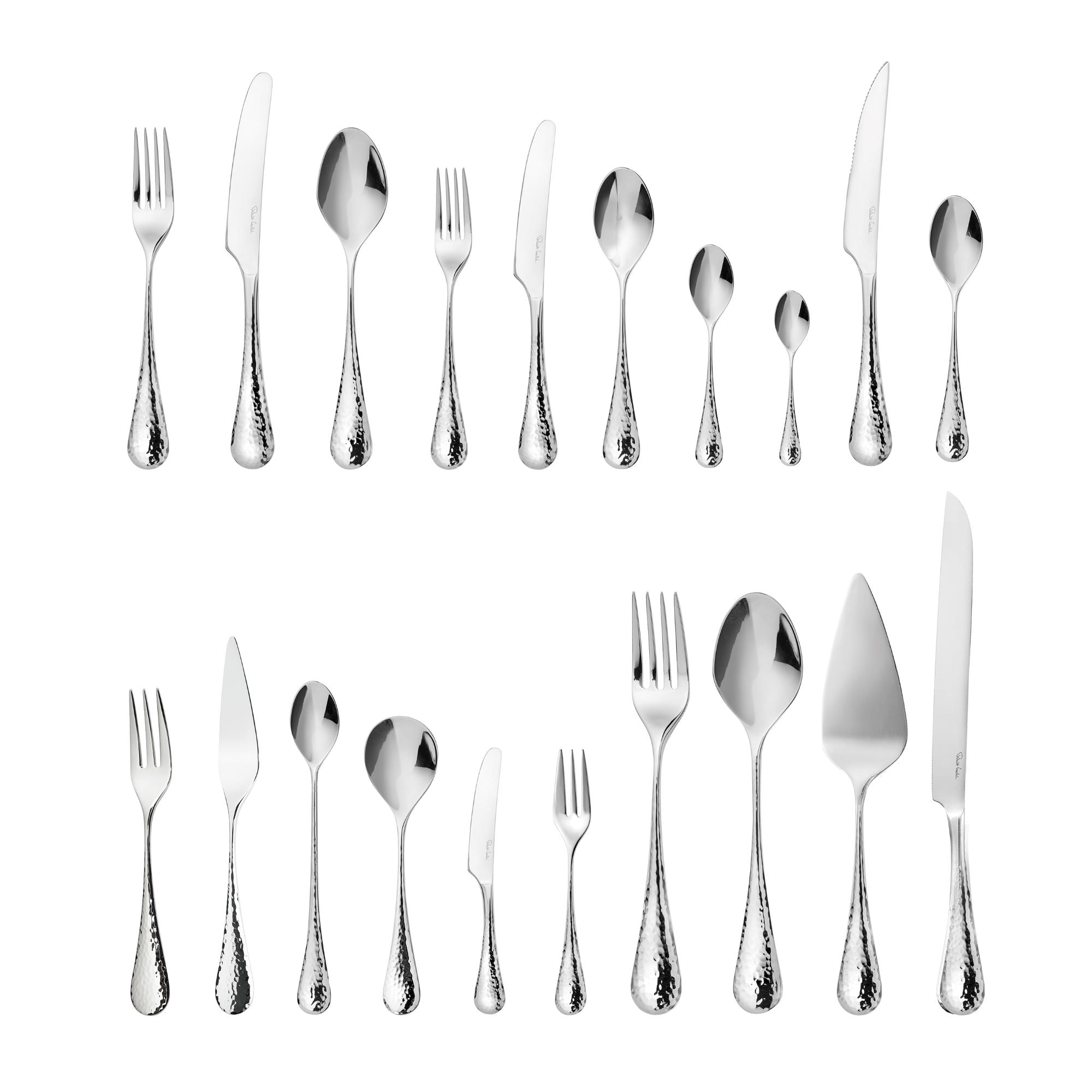 Honeybourne Bright Cutlery Set, 42 Piece for 6 People